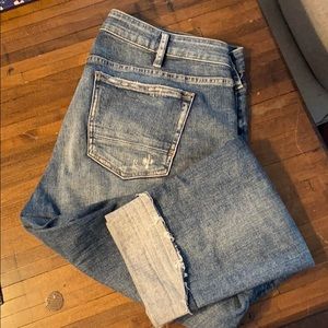 Women’s Silver Boyfriend jeans